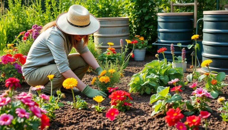 how to create a sustainable garden